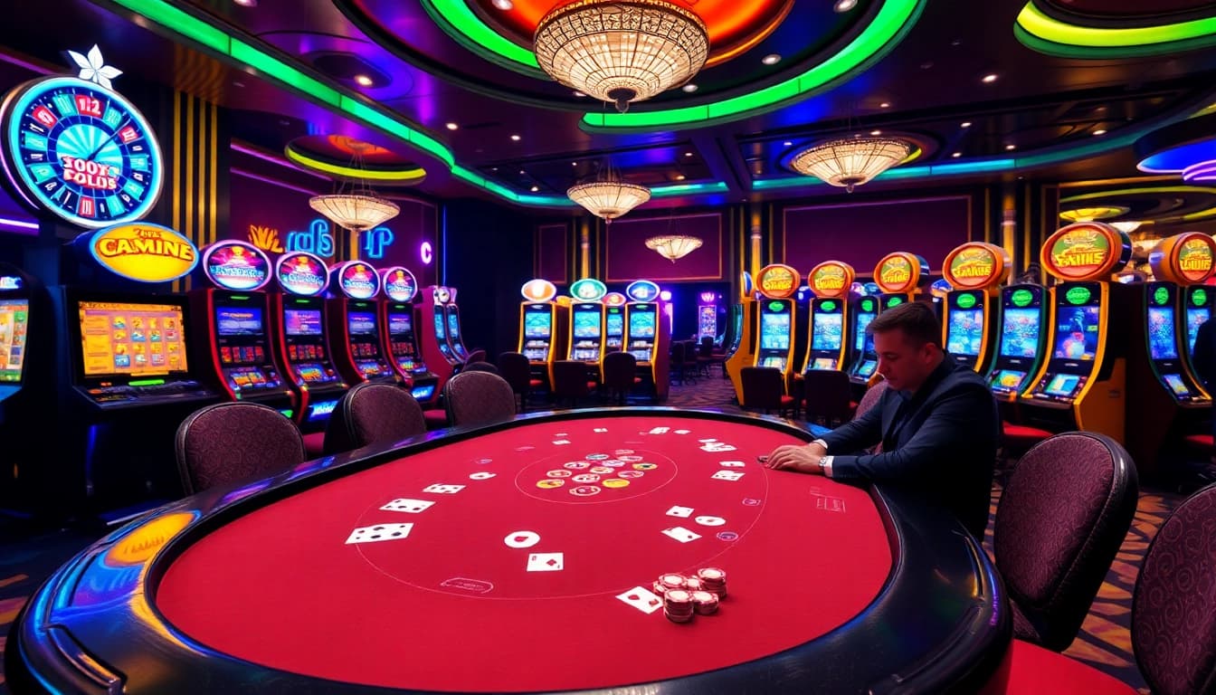 Gambling excitement at 32win com poker table with players immersed in strategy.