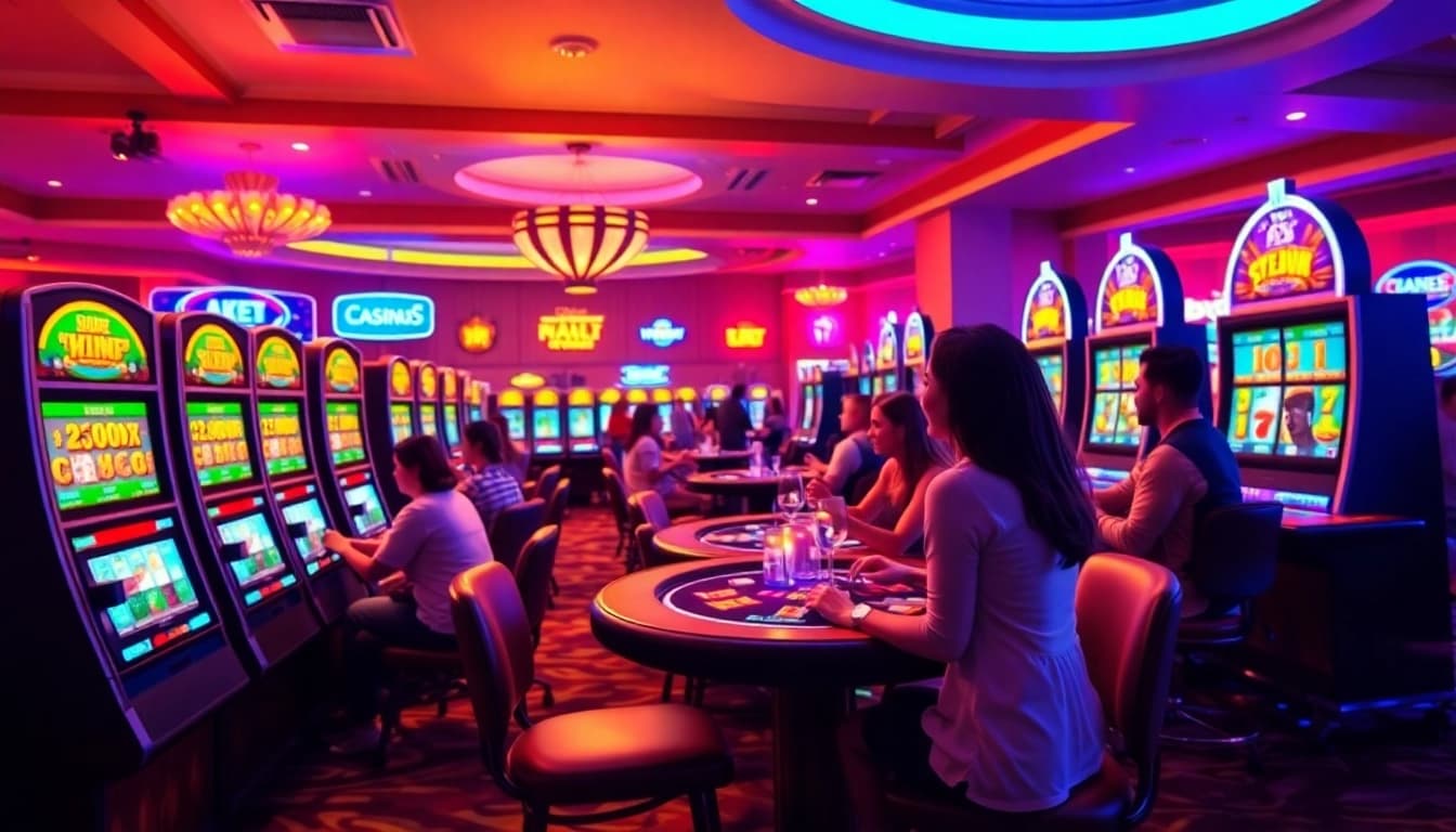 Engage with Cazinouri online germania for thrilling slot gameplay and excitement