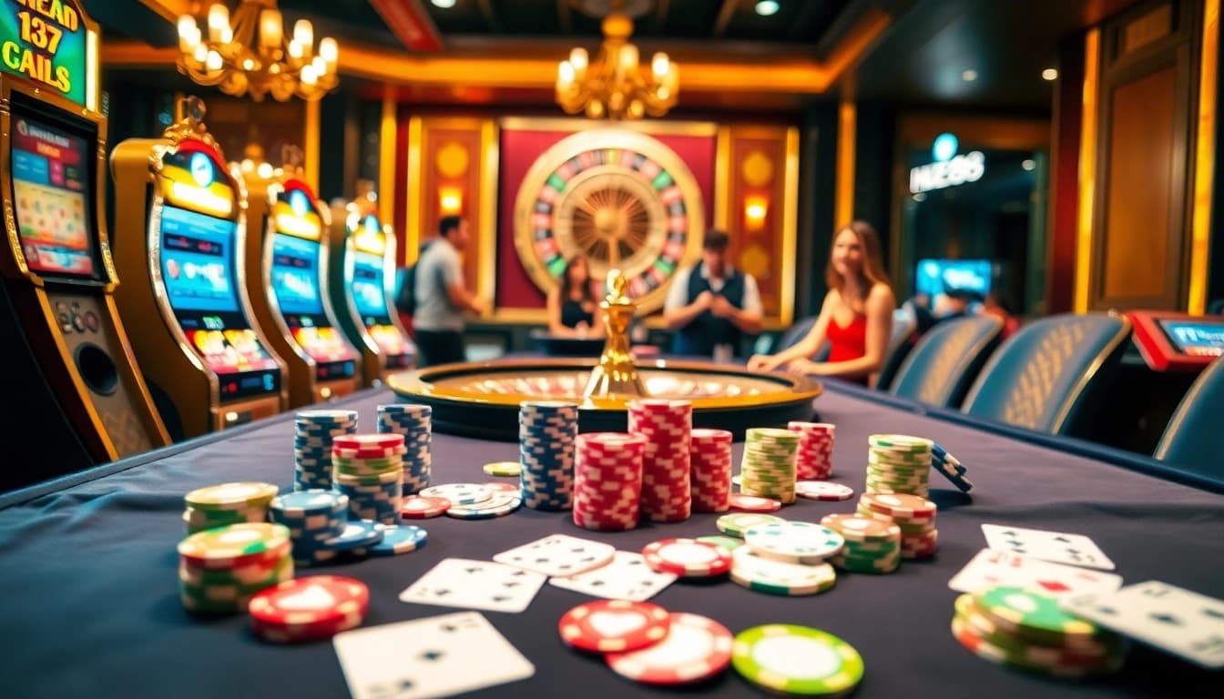 Experience the thrill of winning at hz88 with vibrant casino games and engaging players.
