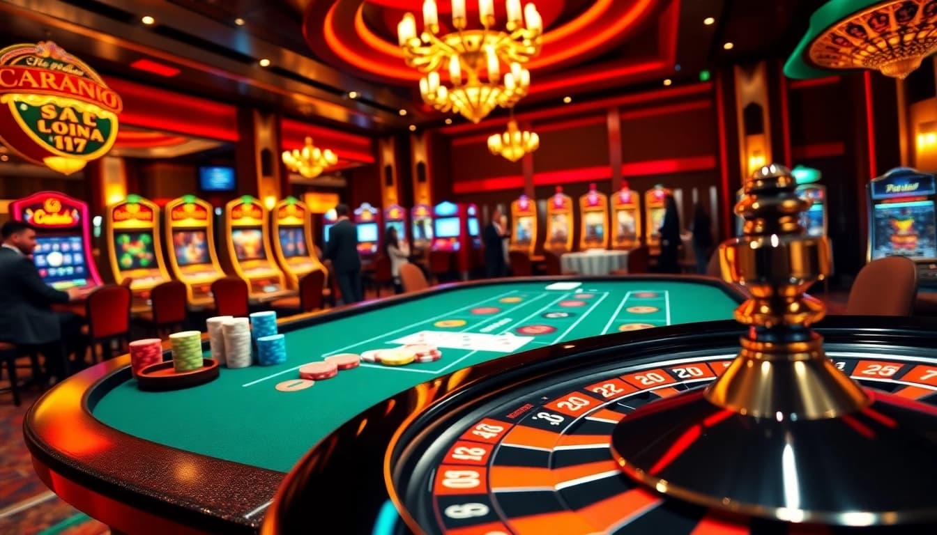 Players enjoying a thrilling game of poker at i9bet's luxurious casino.