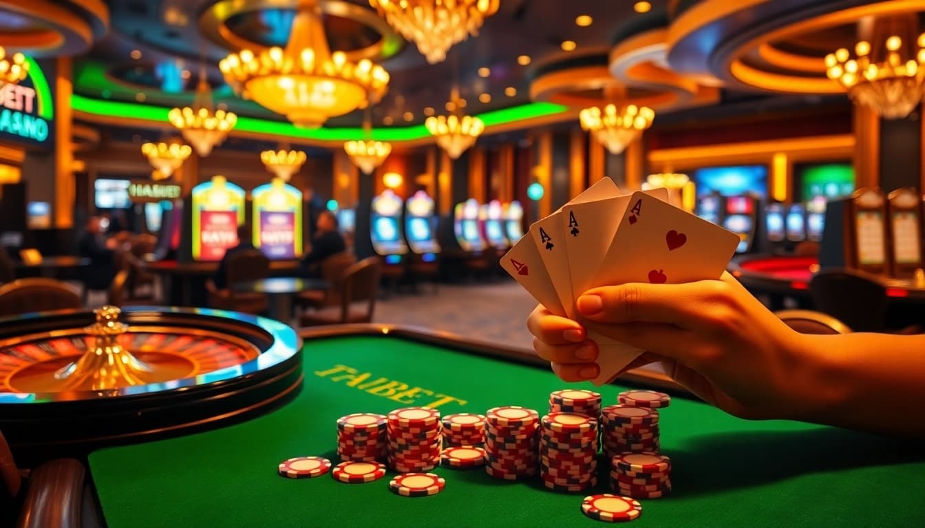 Experience the thrill of winning at THABET's vibrant casino with exciting games.