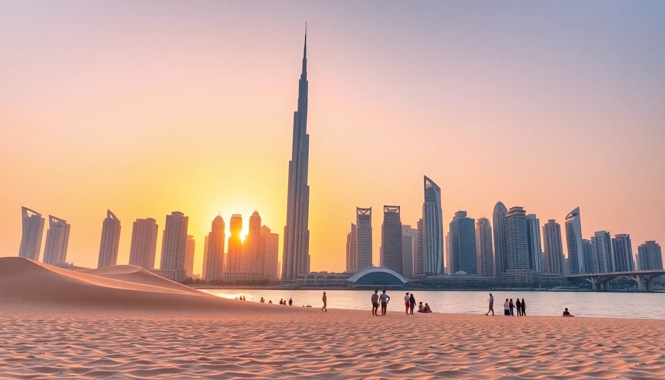 Explore the stunning skyline of Dubai as you plan your travel to Dubai for an unforgettable adventure.
