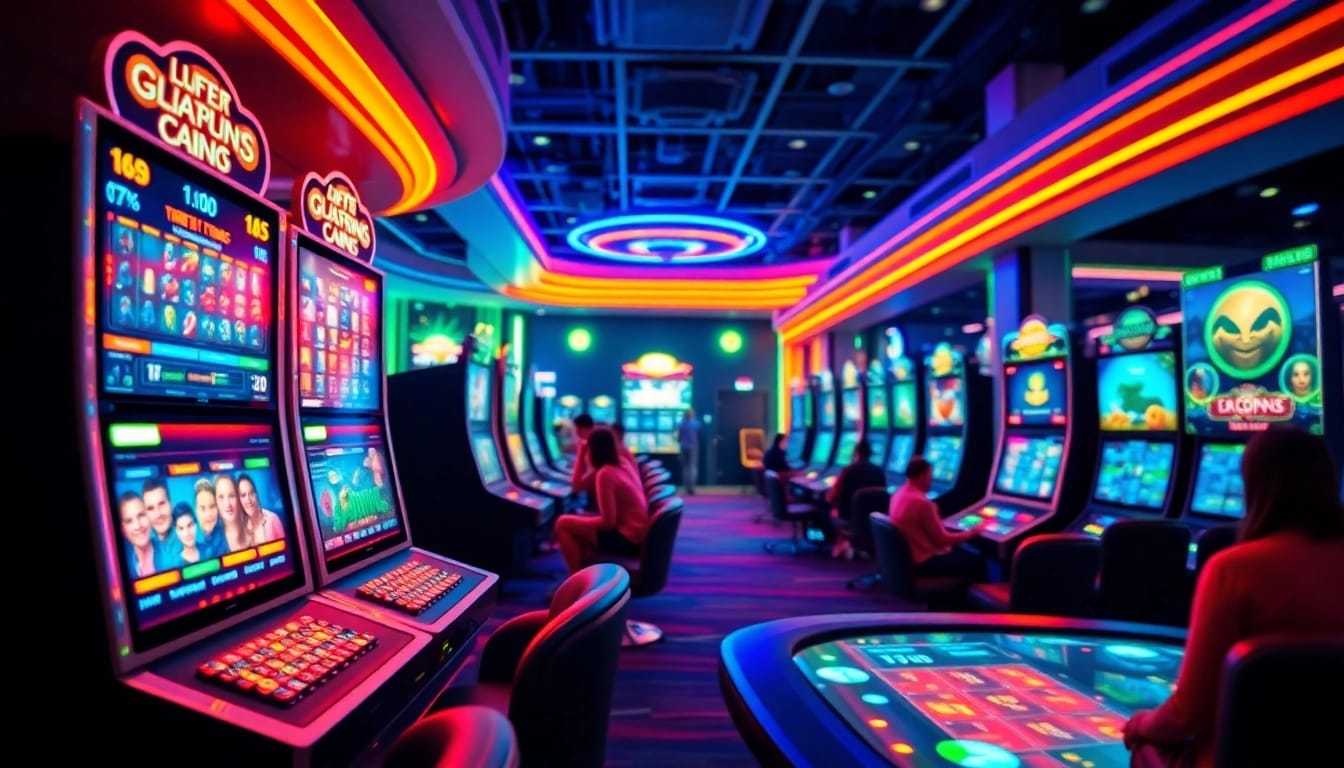 Experience the thrill of Lauthaitv's online casino with vibrant gaming visuals.