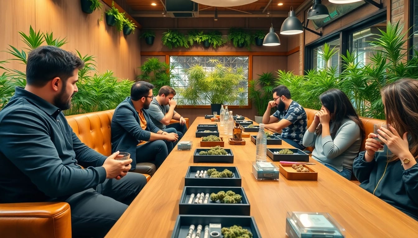 Experience the inviting ambiance of the Best Cannabis Clubs Madrid while enjoying premium strains.