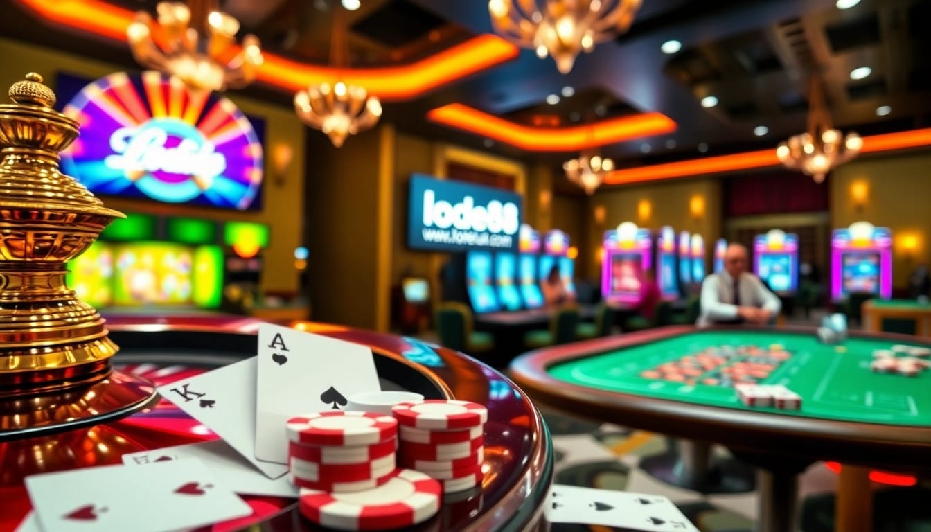 Experience the thrill of gambling at https://lode88uk.com/ with luxurious casino visuals and exciting games.