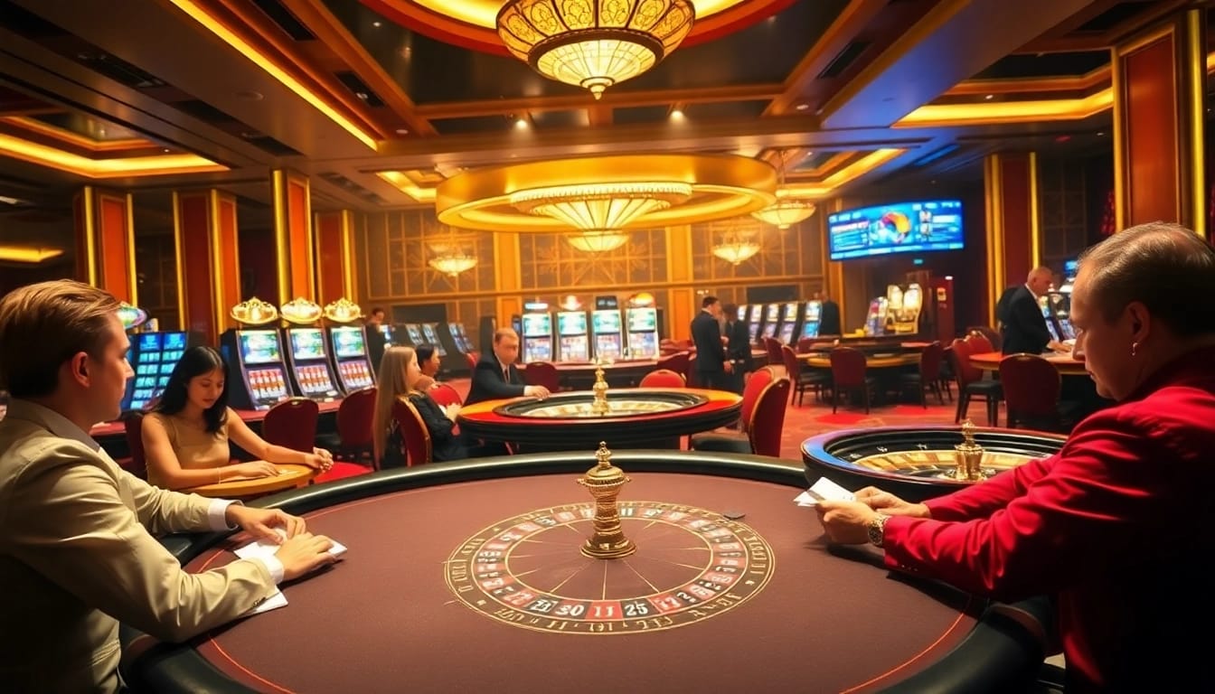 Experience high-stakes gaming at https://www.6l777.vip/ with luxury poker tables and roulette wheels.
