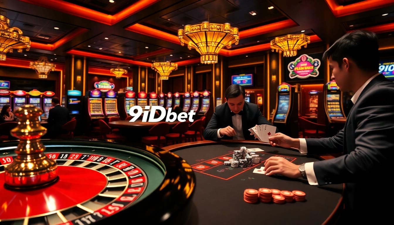 Experience high-stakes excitement at 9Dbet with vibrant games and tables.
