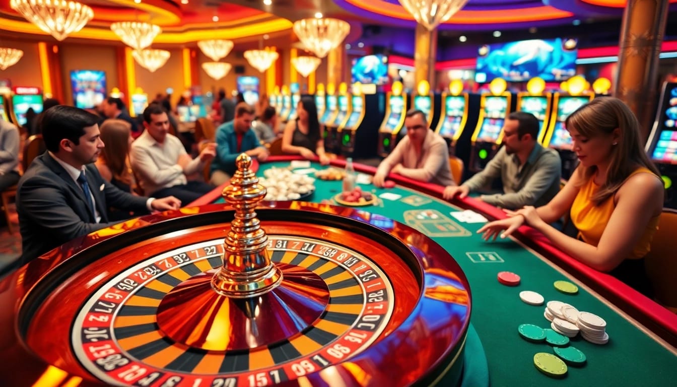 Experience the thrill of a Pay and Play casino utan svensk licens with vibrant roulette action.