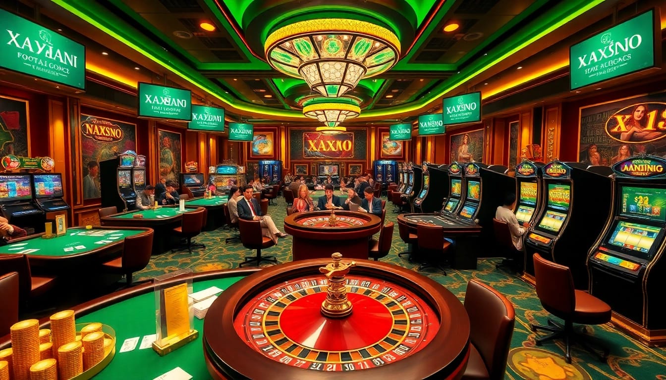 Experience the excitement of nhà cái XX88 with dynamic casino gaming action, slot machines, and poker tables.