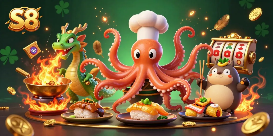 S8 engages players with vibrant, interactive gaming experiences featuring colorful characters in an online casino