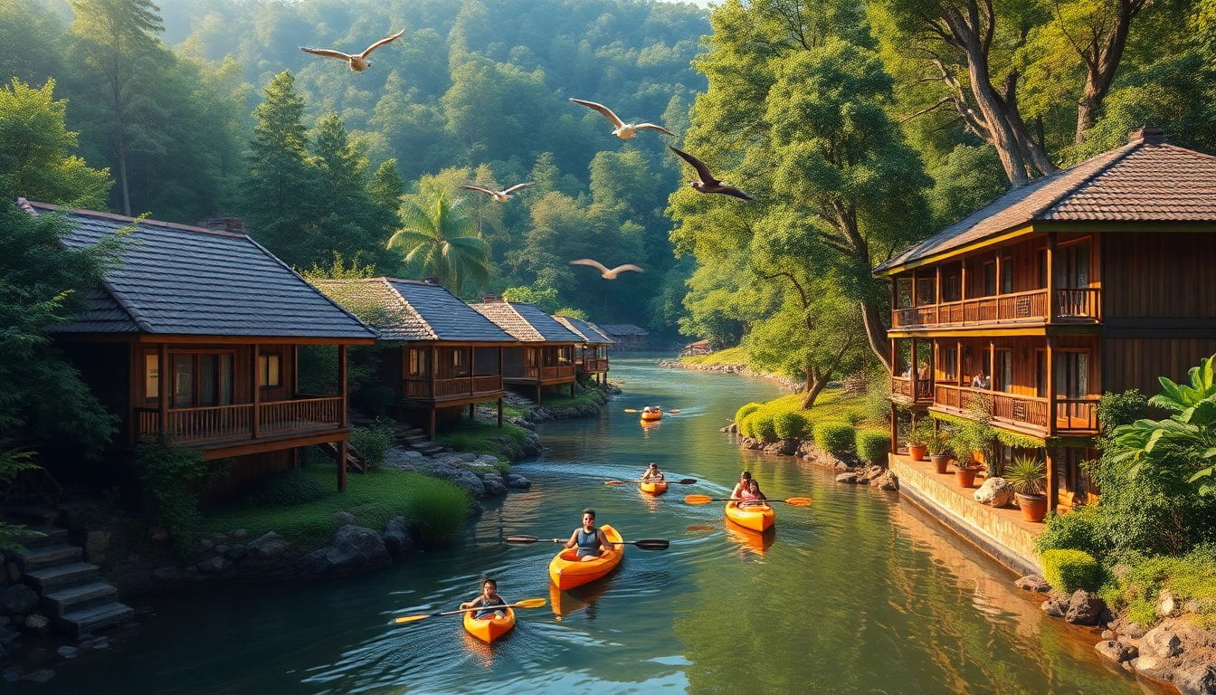 Dandeli Resorts by the serene Kali River amidst lush greenery and adventure activities.