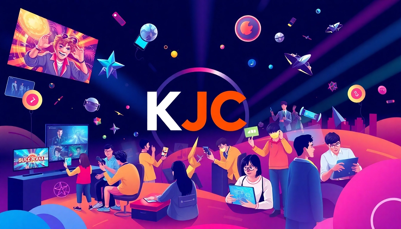 KJC AC 2 - A vibrant representation of KJC's online entertainment community and gaming experience.