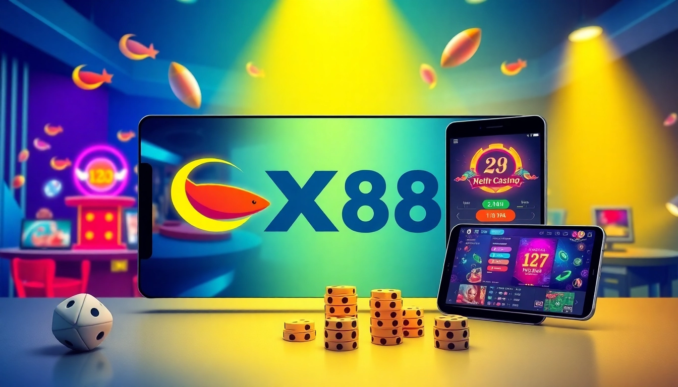 Explore the vibrant interface of https://xx88.pizza/ with electric colors and engaging games.