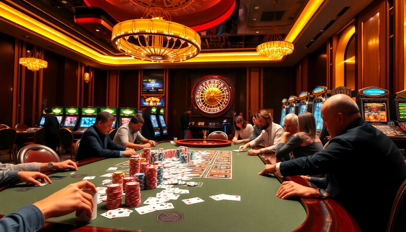 Experience high-stakes poker at https://f168info.com/, featuring intense gameplay and luxury casino vibes.