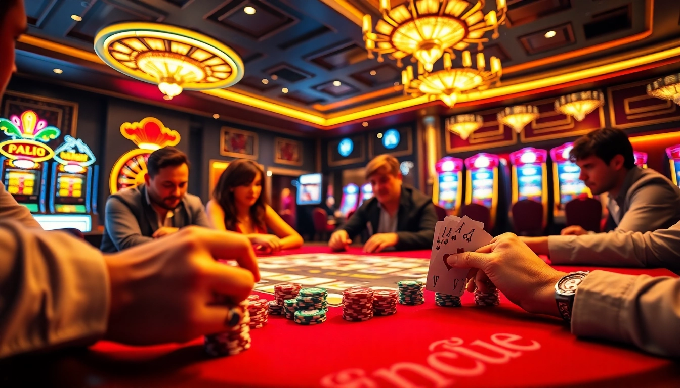 Elevate your gambling experience with 여기여 at a luxurious casino poker table.