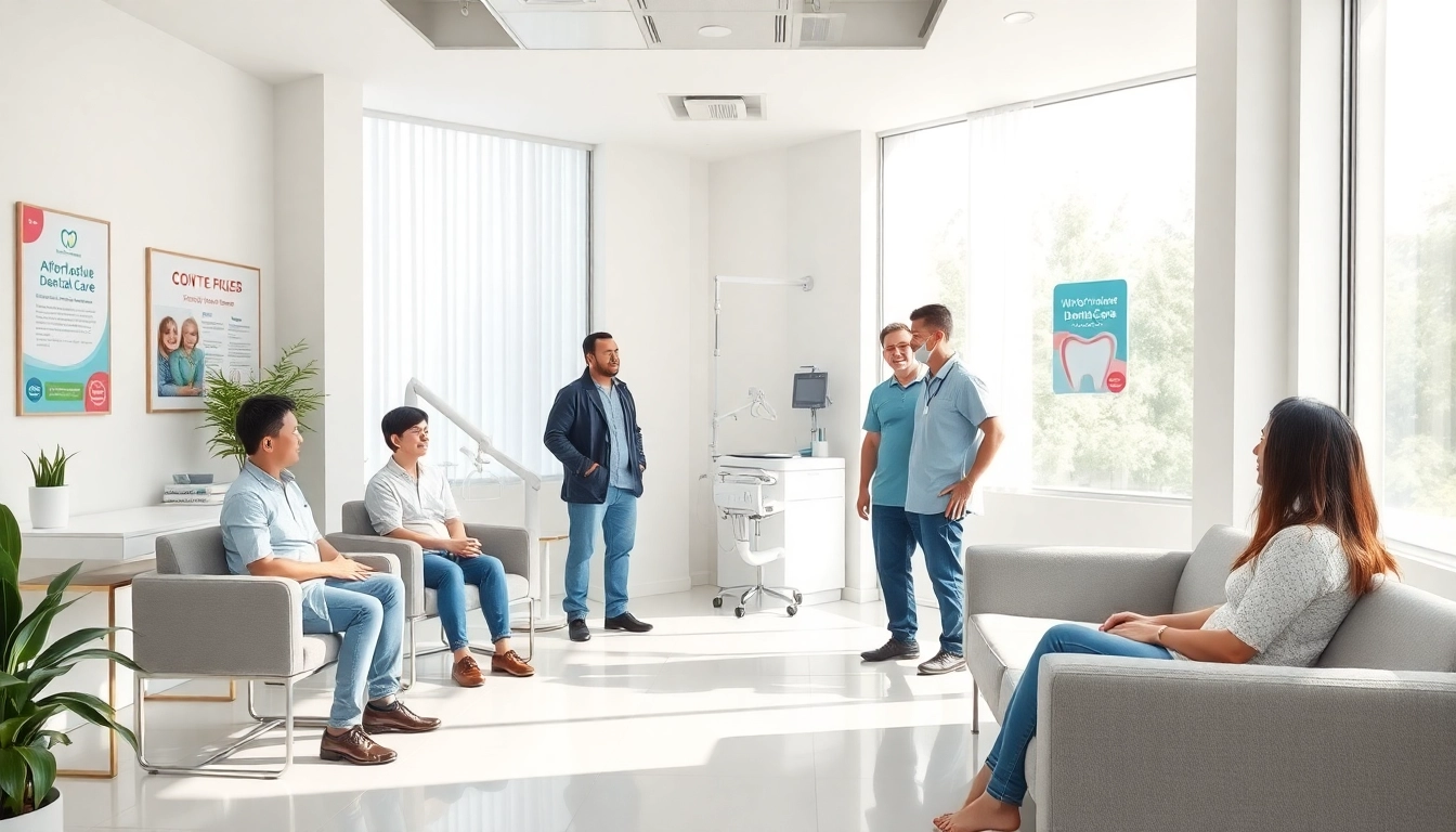 Affordable dental care in Kepong showcased in a welcoming clinic environment with happy patients.