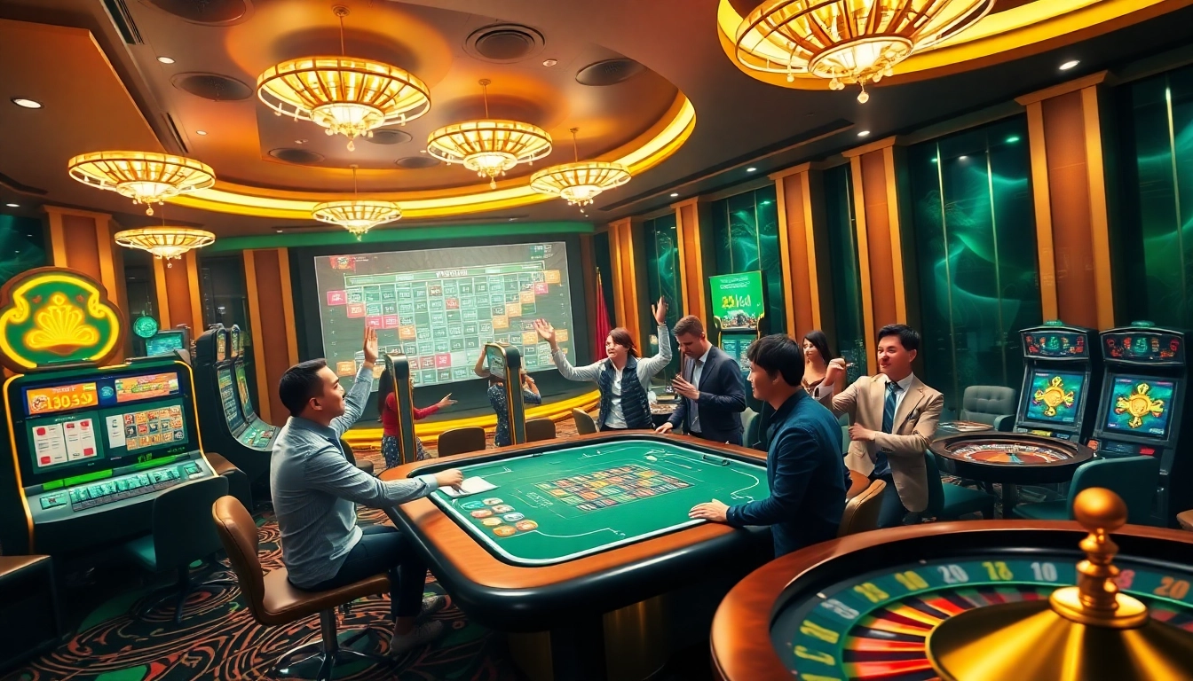 Experience the thrills of gambling at FABET with high-stakes poker and vibrant slot machines.