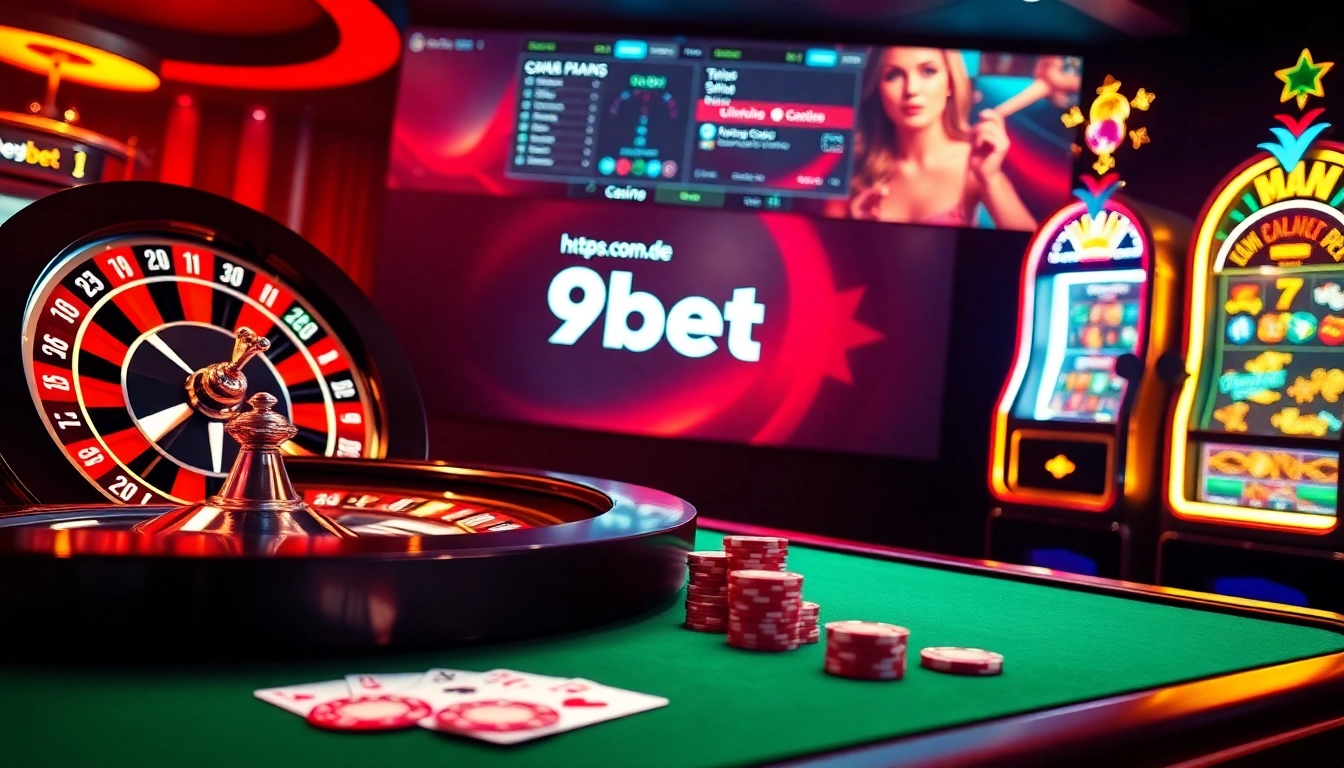Experience thrilling gambling action at https://9bet.com.de/ with vibrant poker, roulette, and slots!