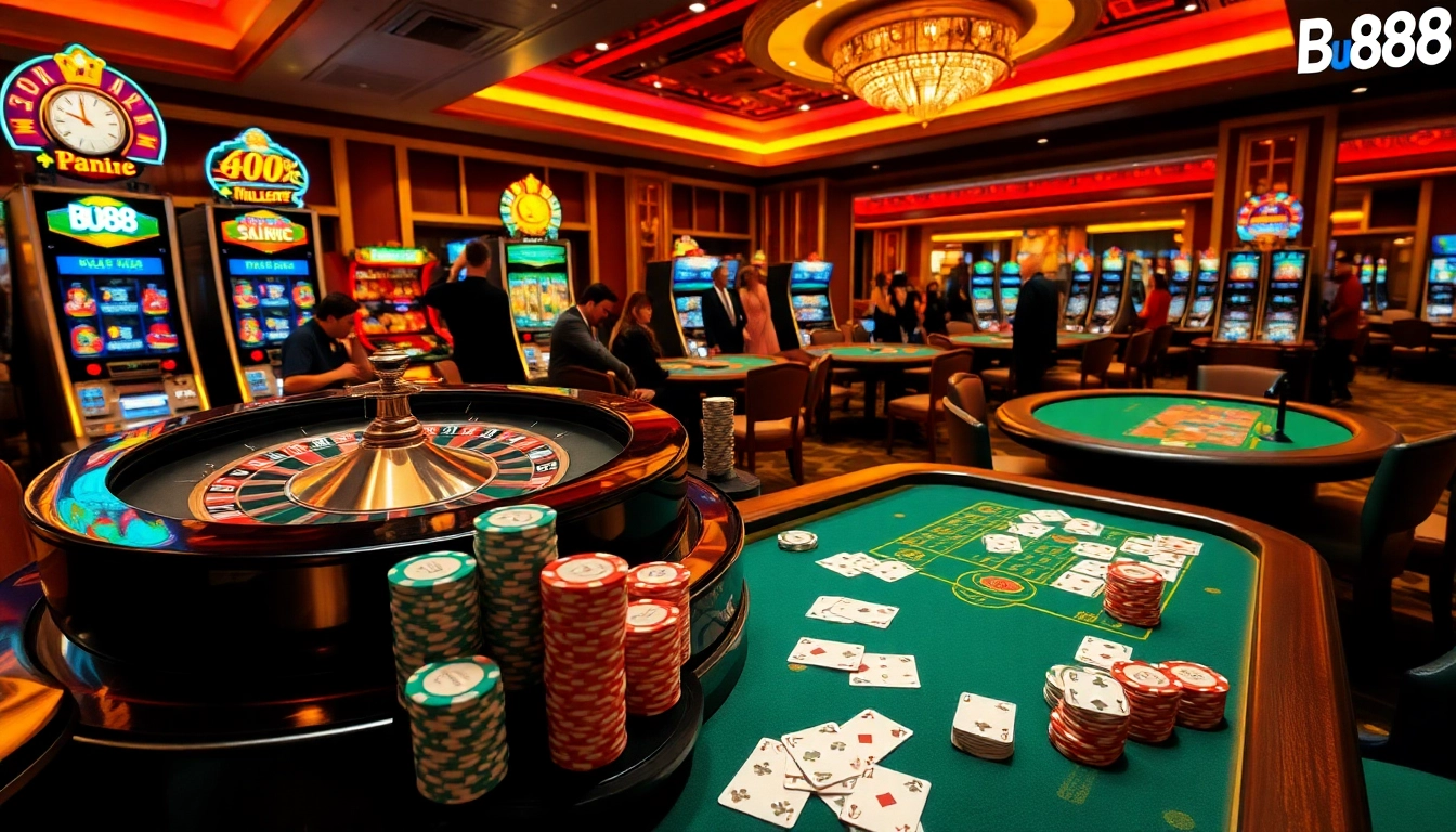 Experience thrilling online gambling at https://bu88.mex.com/, featuring vibrant games and professional tables.