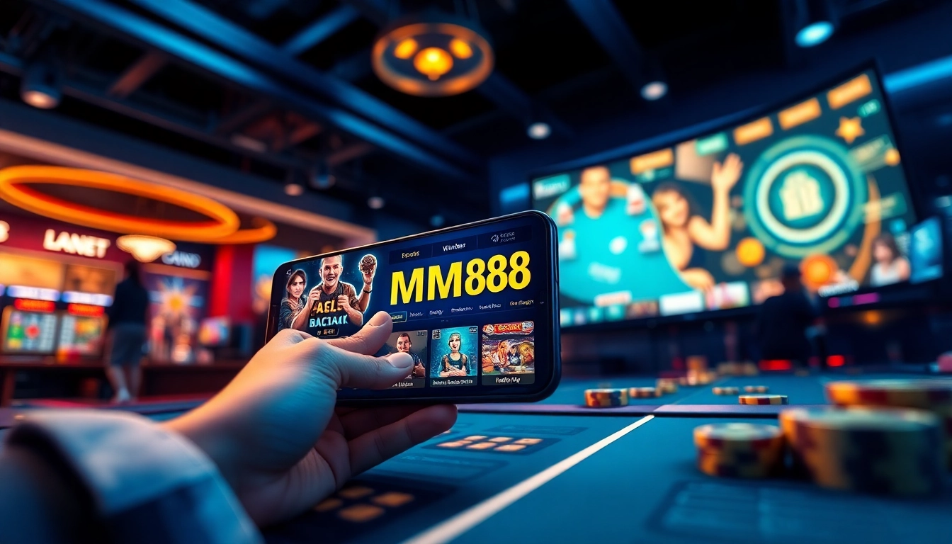 Experience the excitement of online gambling at https://mm88.agency/ with immersive games and vibrant interface.