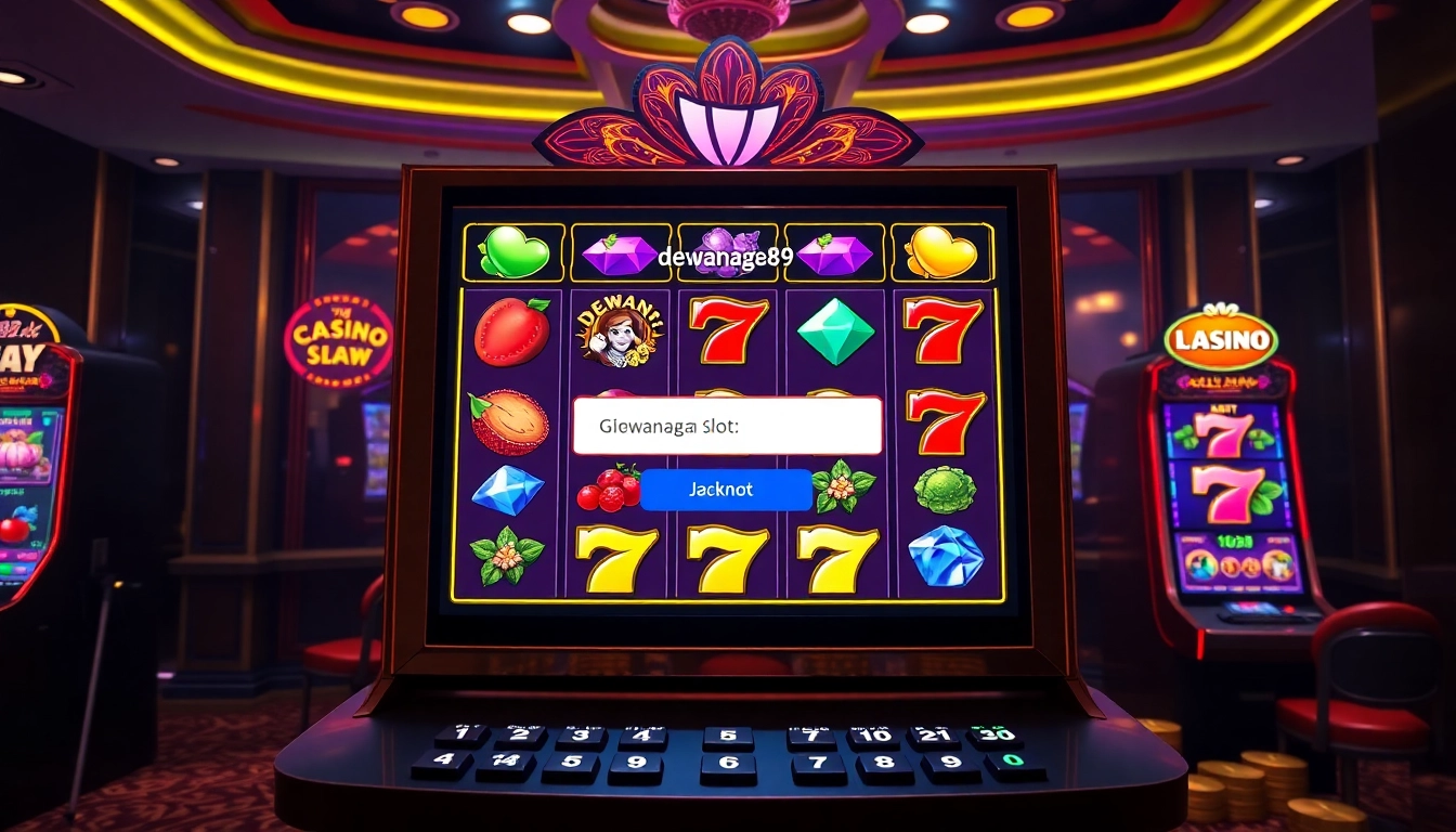 Main untuk menang di dewanaga89 slot login pada antarmuka kasino online yang penuh warna ini.