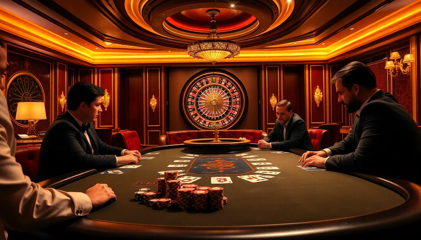 Exciting action at the loto188.gb.net poker table, showcasing high-stakes gameplay with elite players.