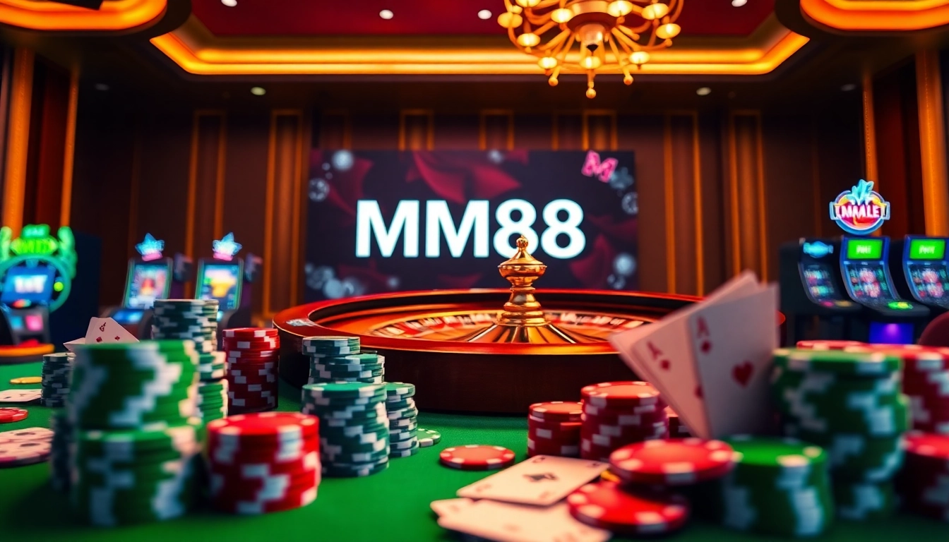 Join the excitement at MM88 with vibrant casino tables and thrilling games.