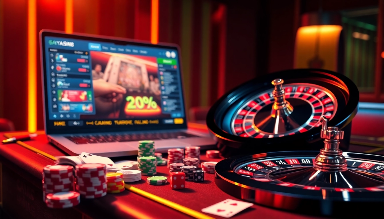 Playing high-stakes poker at say88 nhà cái with vibrant chips and a thrilling atmosphere.