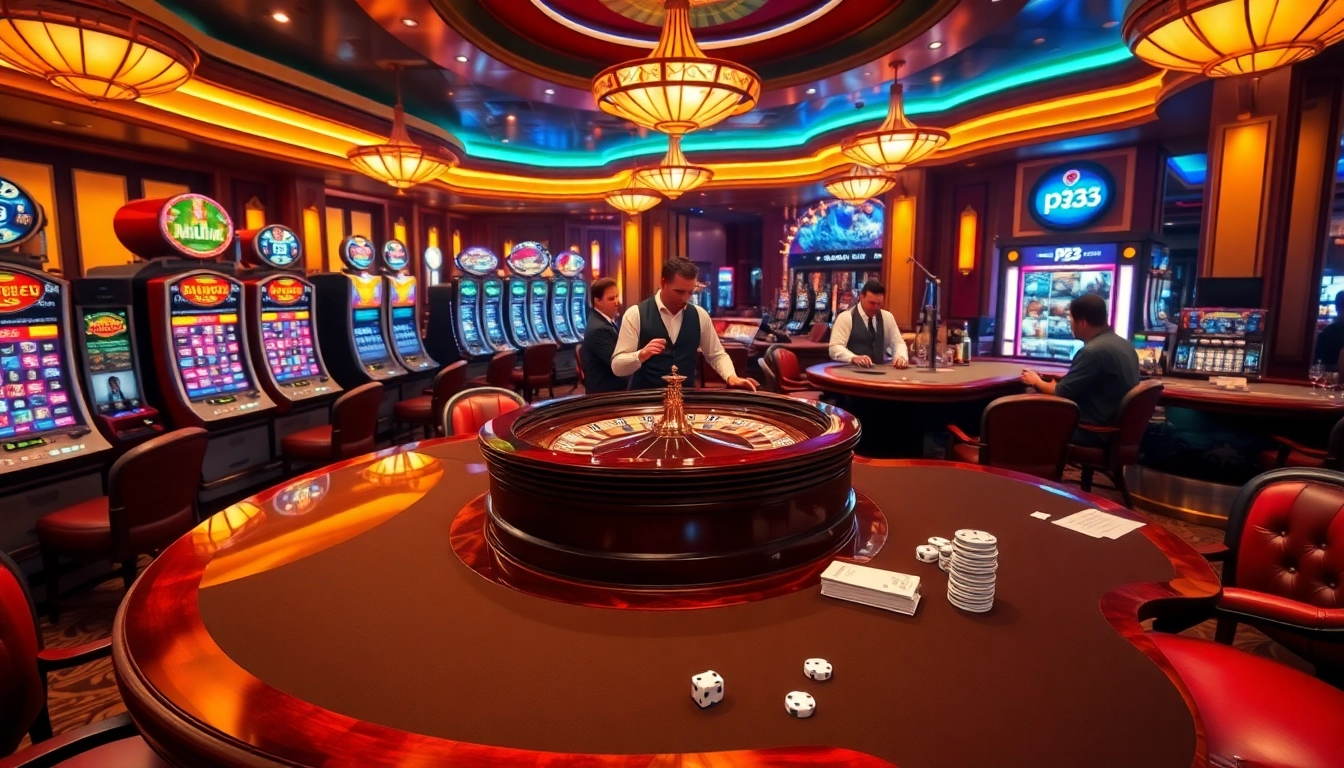 Experience the thrill of high-stakes gaming at ph33 casino with fantastic slot machines and roulette.