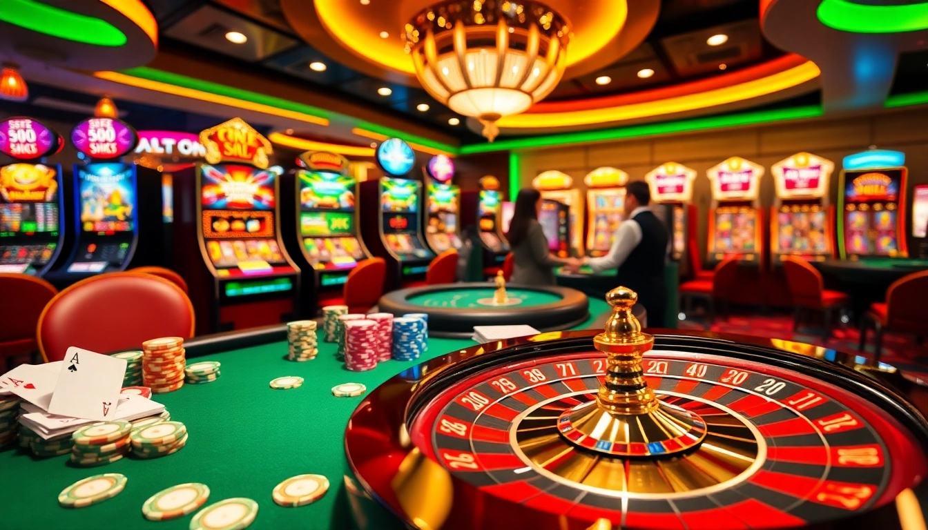 Engage with the excitement of gambling at https://kjcmh.com/ with vibrant poker tables and thrilling slot machines.