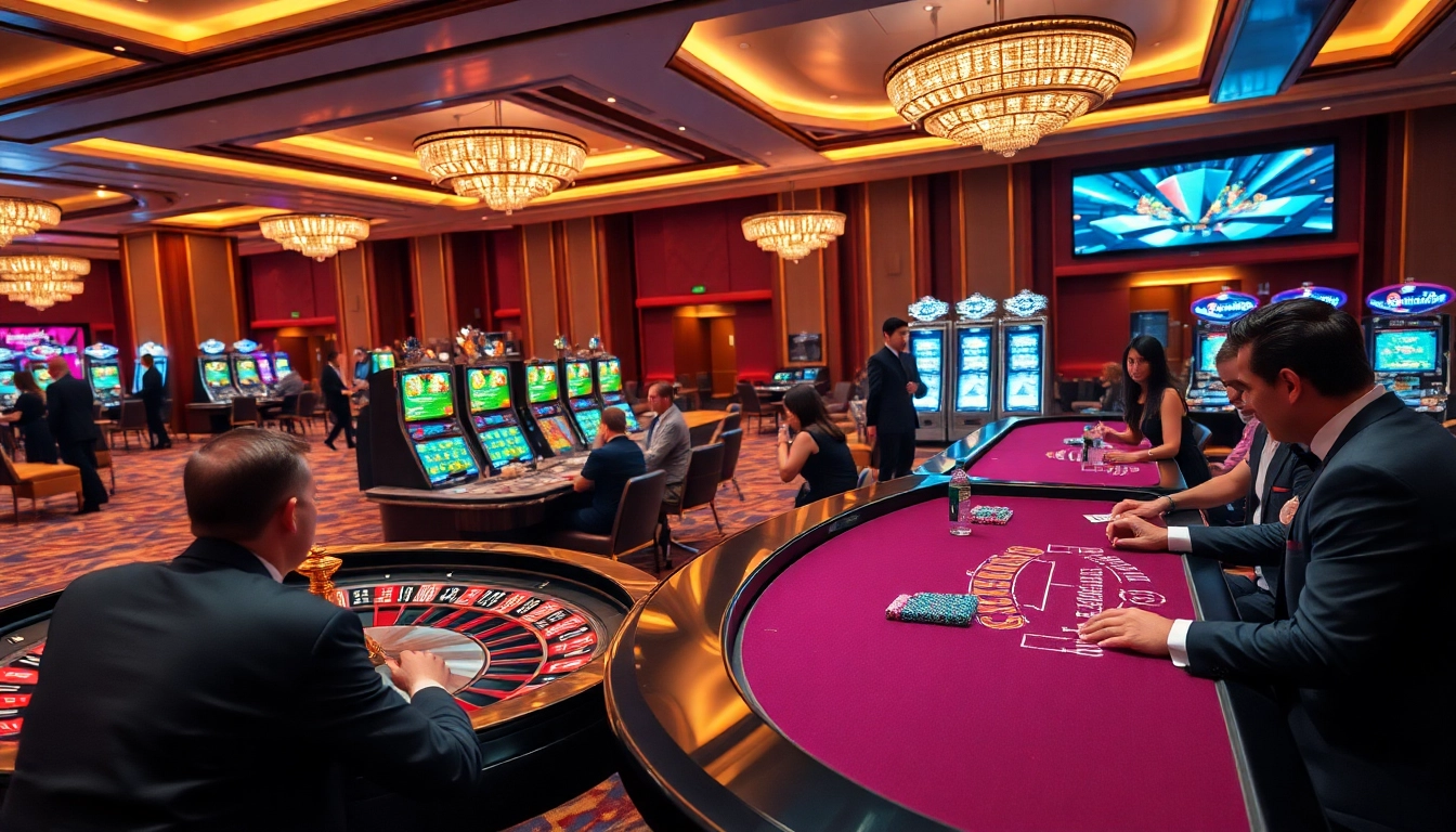 Experience luxury gaming at https://one88.bid/ with vibrant casino tables and thrilling slot machines.