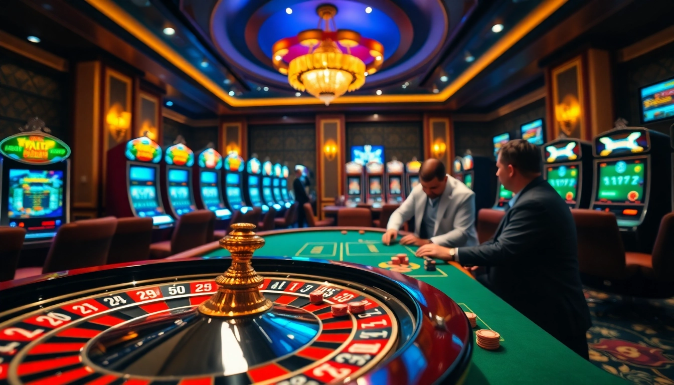 Experience thrilling gambling action at https://9bet.buzz/ with professional poker players and vibrant slot machines.