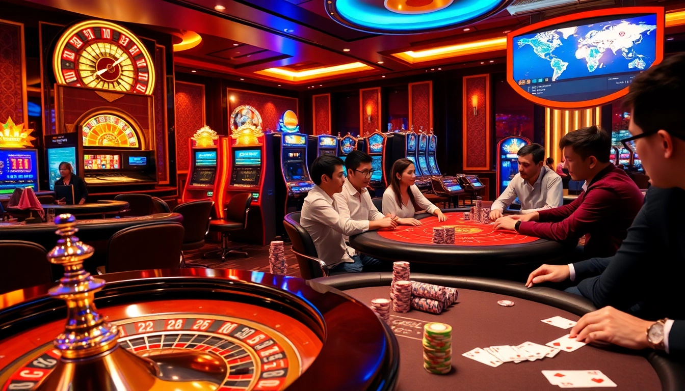 Experience the thrill of gambling at Trang chủ 79king with vibrant casino elements and engaging gameplay.