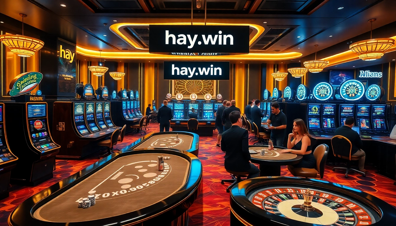Win big at hay.win with vibrant casino games and engaging players in action.