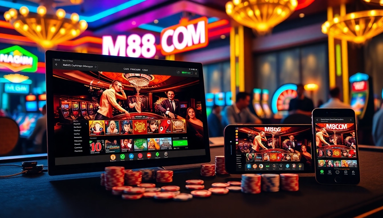 Experience the thrill of online gambling with MM88 COM featuring exciting games like poker and slots.