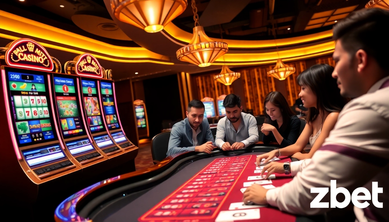 Experience thrilling online gambling action with zbet's vibrant casino environment.