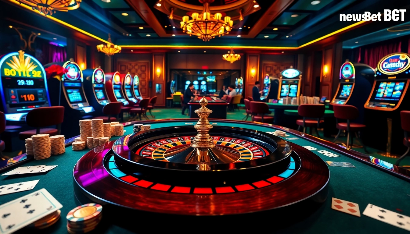 Exciting players celebrating their wins with new88bet at a luxurious casino table.