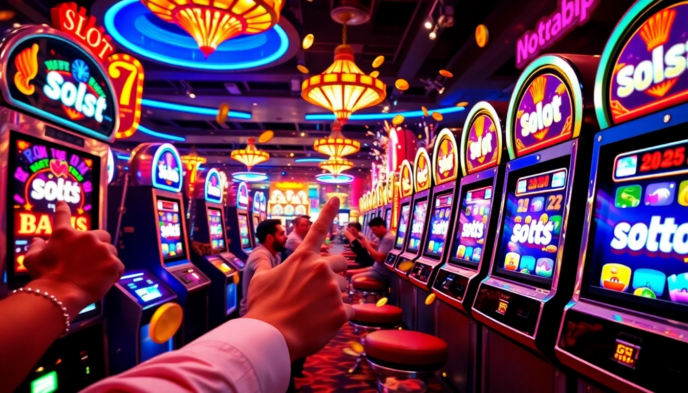 Rasakan sensasi di mesin slot pulsa dengan gameplay yang dinamis dan warna-warna cerah.