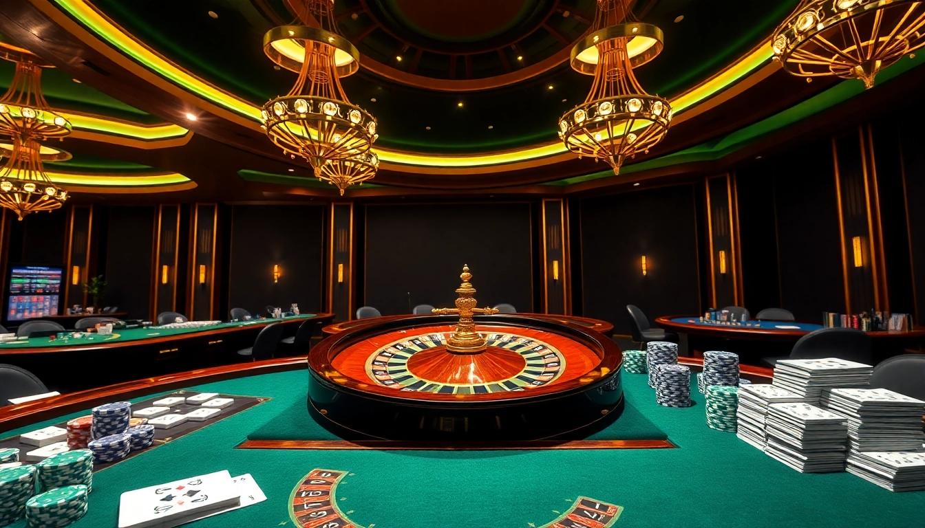Experience the thrill of gaming at https://77789vip.com/ with an elegant roulette wheel and high-stakes tables.