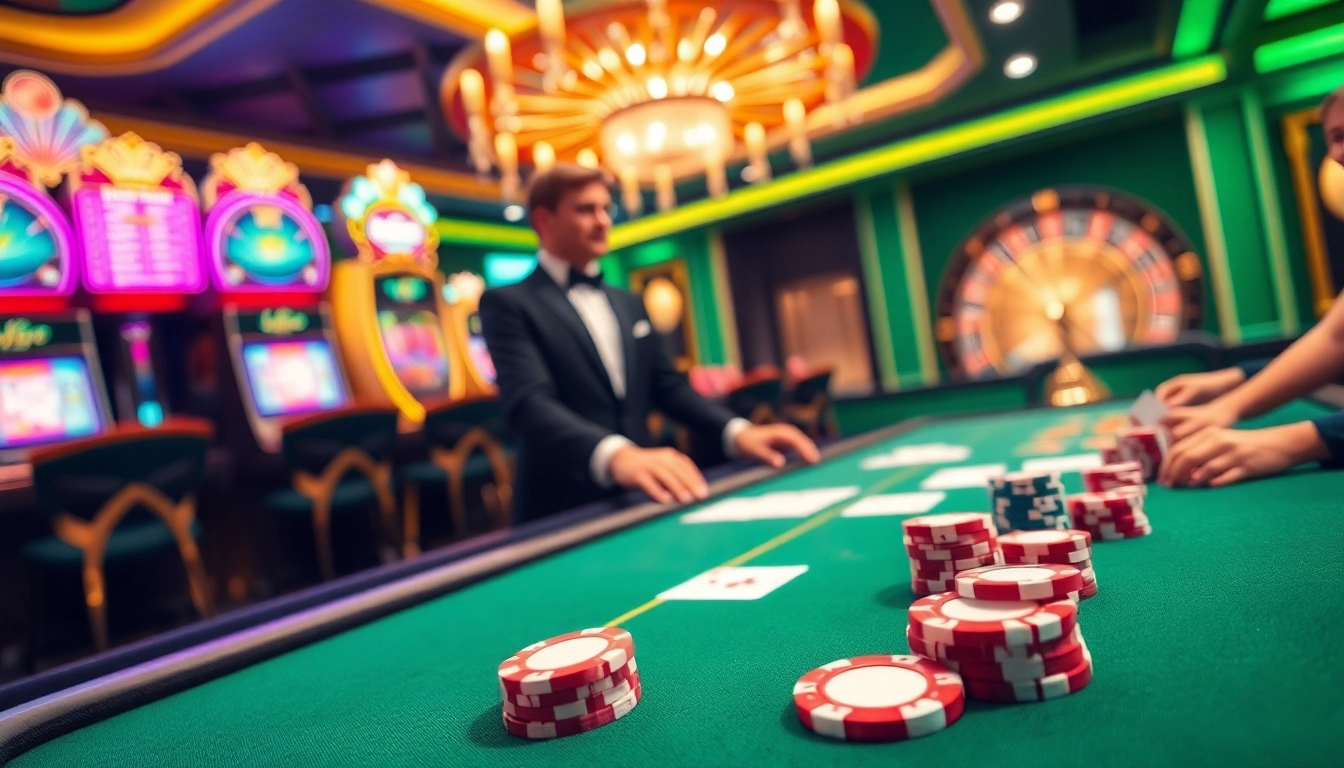 Experience the thrill of poker at XX88 casino with colorful chips and high-stakes action.