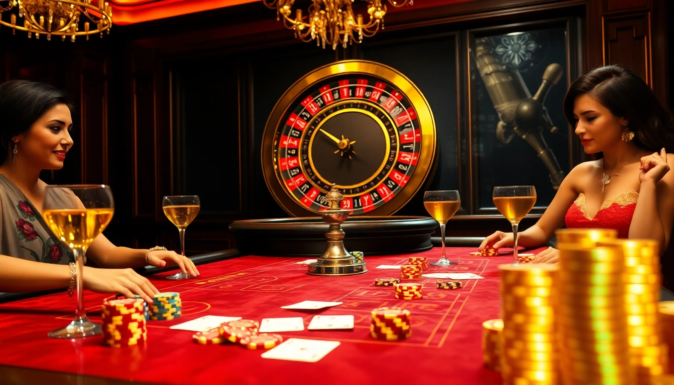 Experience thrilling gameplay with engaging porn games at a luxurious casino table.